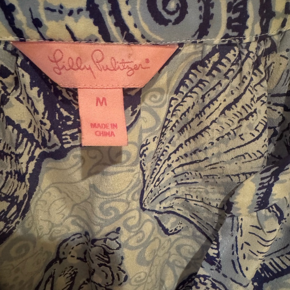 Lilly Pulitzer Matilda silk top - Picture 2 of 4